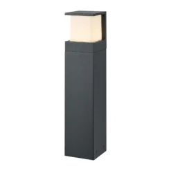 Bolardo luminoso LED FYNN-Y, altura 45 cm, antracita, CCT IP65,