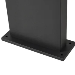 Bolardo luminoso LED Iberion de Arcchio, 90 cm, antracita, sensor