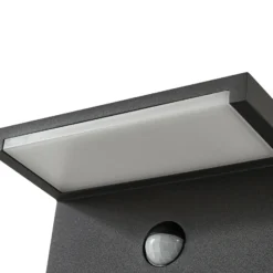 Bolardo luminoso LED Iberion de Arcchio, 90 cm, antracita, sensor