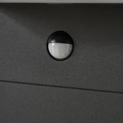 Bolardo luminoso LED Iberion de Arcchio, 90 cm, antracita, sensor