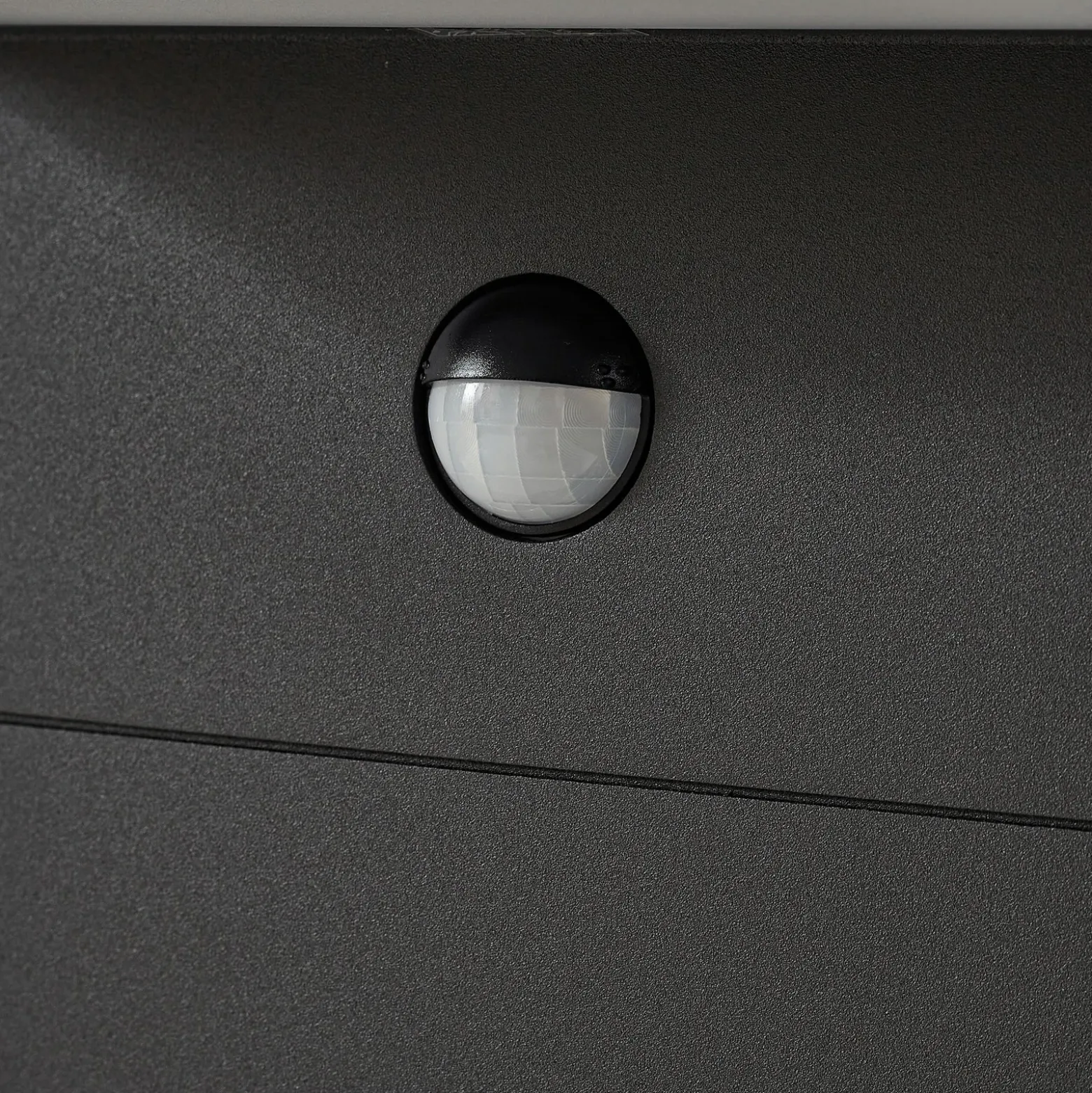 Bolardo luminoso LED Iberion de Arcchio, 90 cm, antracita, sensor