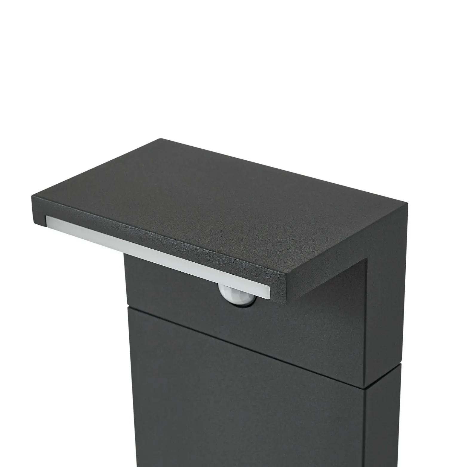 Bolardo luminoso LED Iberion de Arcchio, 90 cm, antracita, sensor