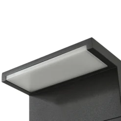 Bolardo luminoso LED Iberion de Arcchio, 90 cm, antracita, metal