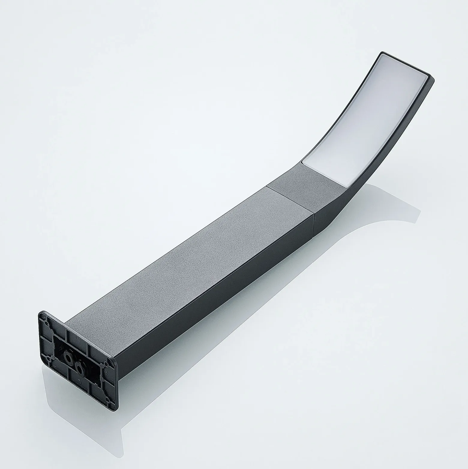 Bolardo luminoso LED Ilvita de Lindby, 60 cm, antracita, metal, IP54