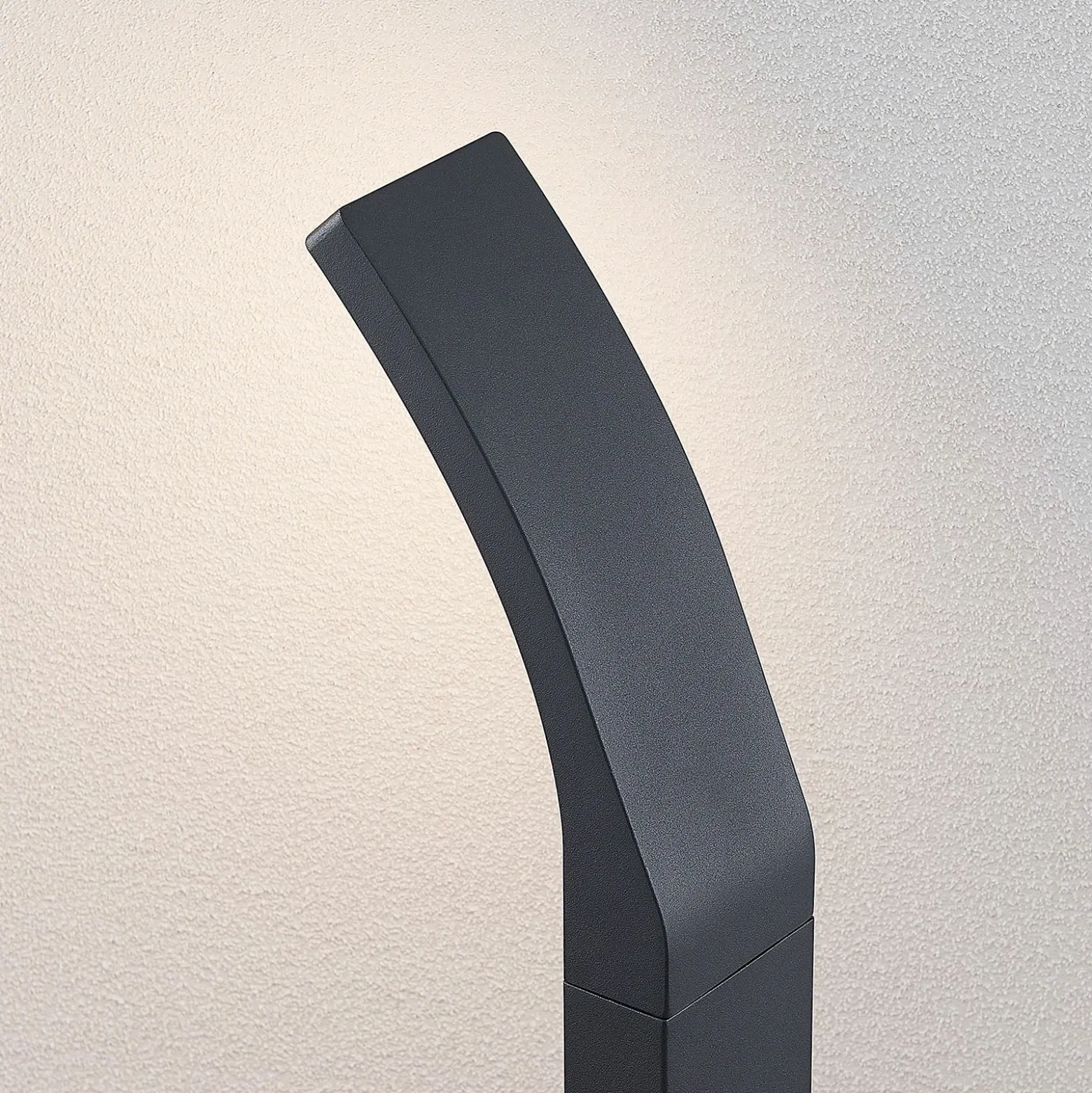 Bolardo luminoso LED Ilvita de Lindby, 60 cm, antracita, metal, IP54