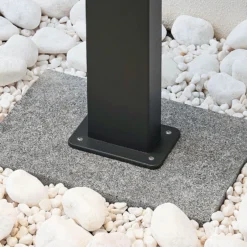 Bolardo luminoso LED Ilvita de Lindby, 60 cm, antracita, metal, IP54