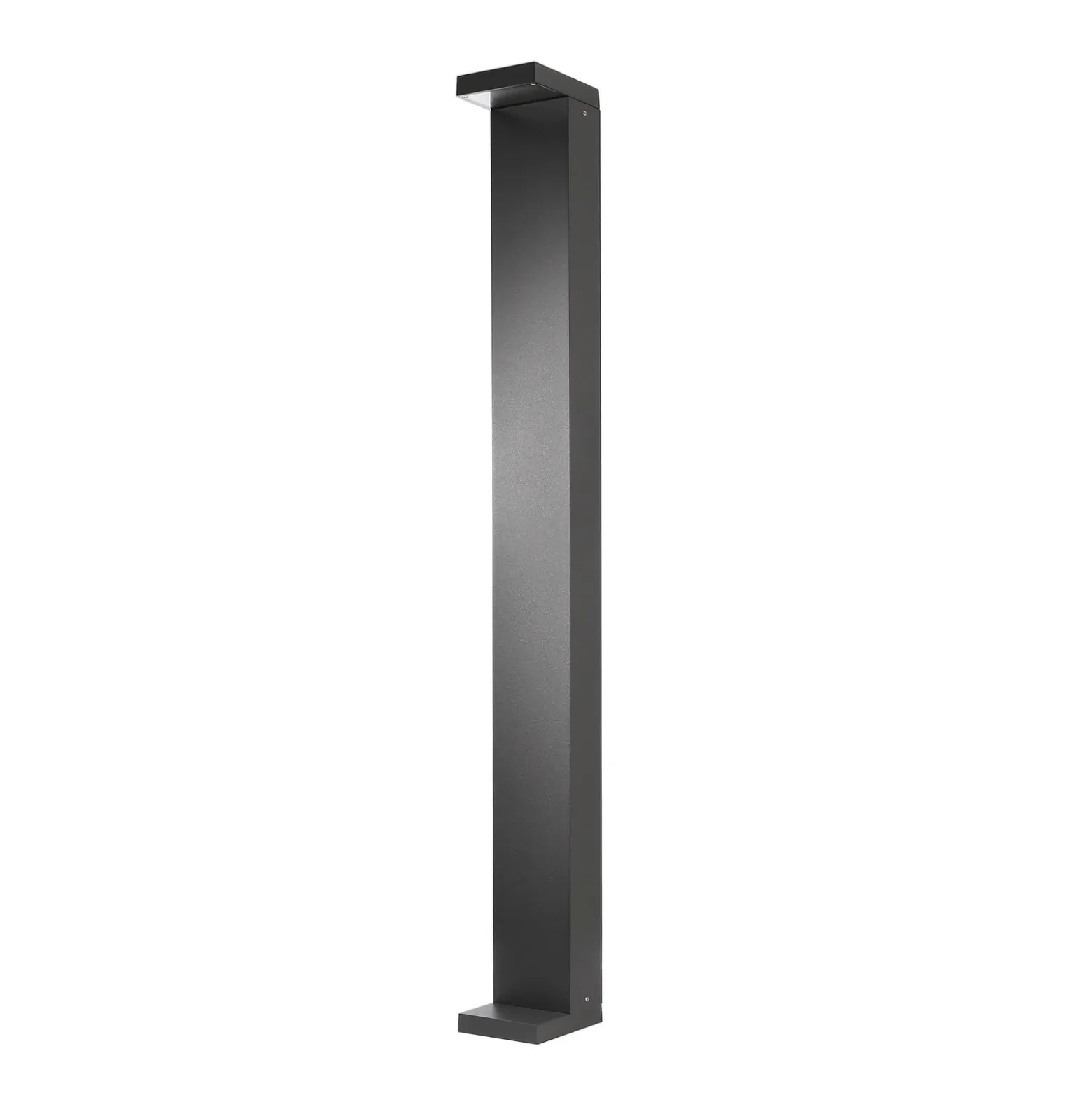 Bolardo luminoso LED Lerna 1000 gris oscuro Altura 100 cm 7,4 W CCT
