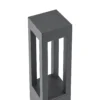 Bolardo luminoso LED Lienna de Arcchio, 60 cm, gris, metal, IP65