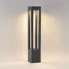 Bolardo luminoso LED Lienna de Arcchio, 90 cm, gris, metal, IP65