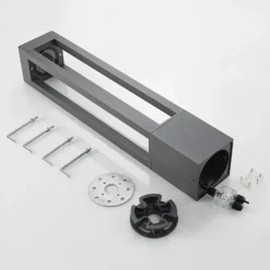 Bolardo luminoso LED Lienna de Arcchio, 90 cm, gris, metal, IP65