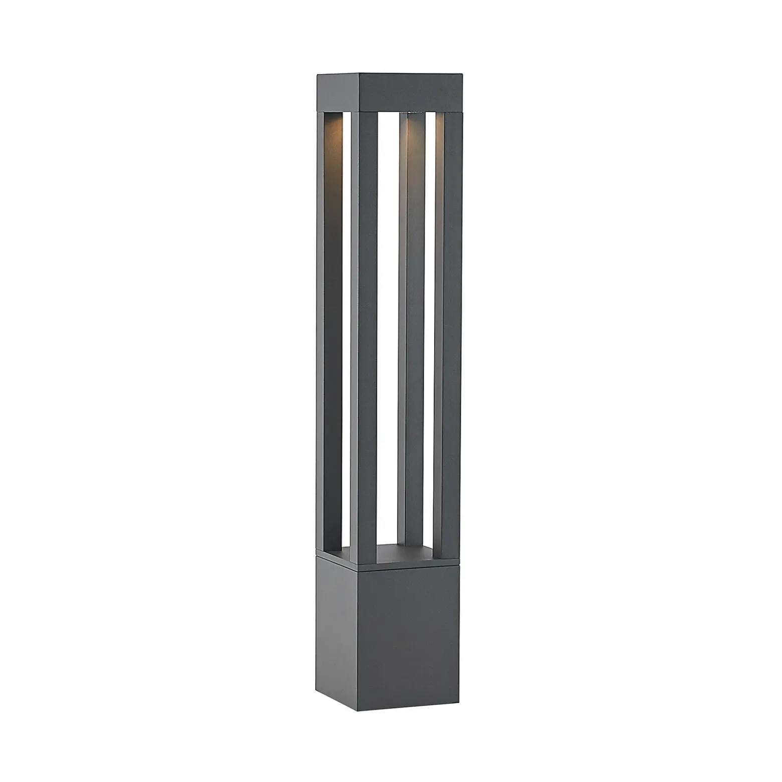 Bolardo luminoso LED Lienna de Arcchio, 90 cm, gris, metal, IP65