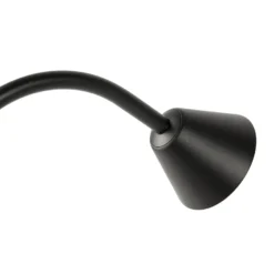 Bolardo luminoso LED Lily, altura 65 cm, negro, acero inoxidable, IP65