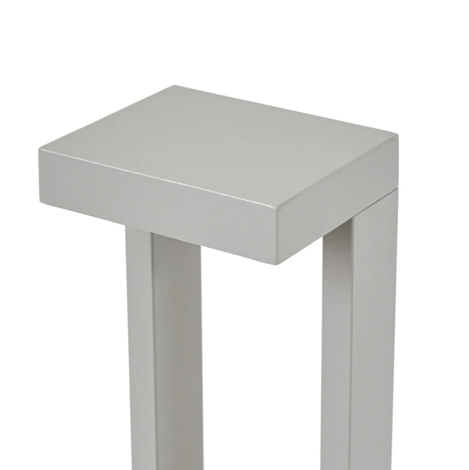Bolardo luminoso LED Lindby Lonete, gris piedra, altura 65 cm, IP65