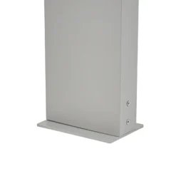 Bolardo luminoso LED Lindby Lonete, gris piedra, altura 65 cm, IP65