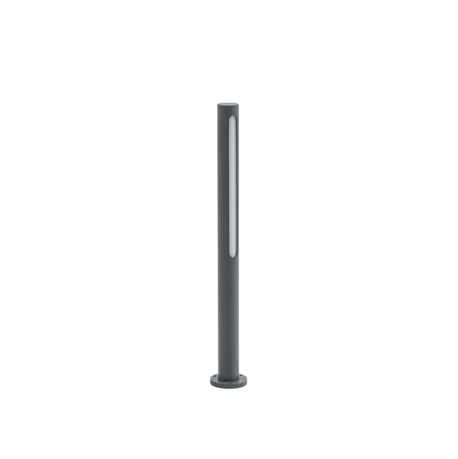 Bolardo luminoso LED Lindby Liravel, altura 60 cm, antracita, IP65