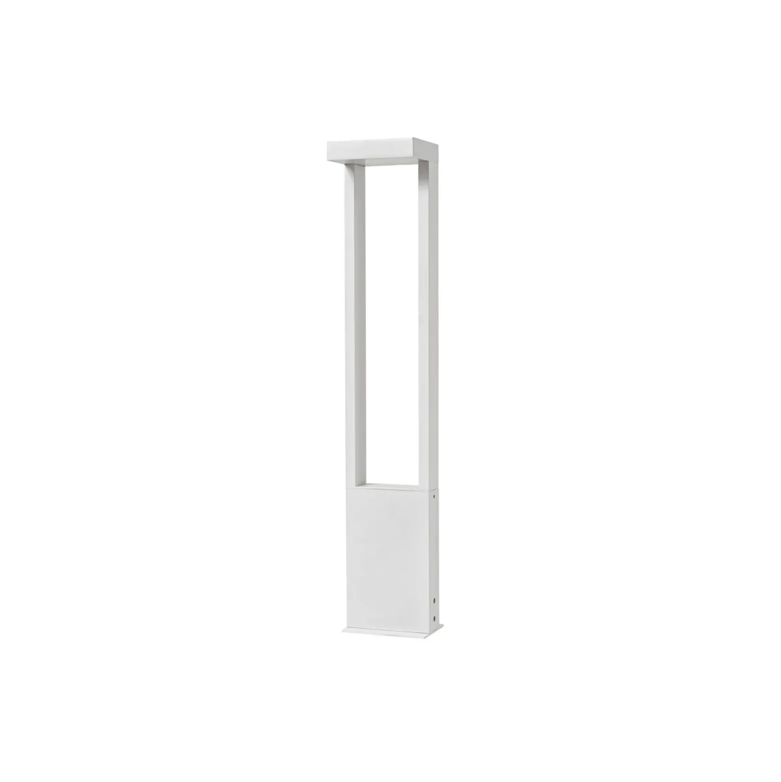 Bolardo luminoso LED Lindby Lonete, blanco, altura 65 cm, IP65