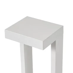 Bolardo luminoso LED Lindby Lonete, blanco, altura 65 cm, IP65
