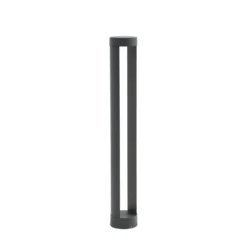 Bolardo luminoso LED Lindby Soriq, antracita, altura 75 cm, IP54