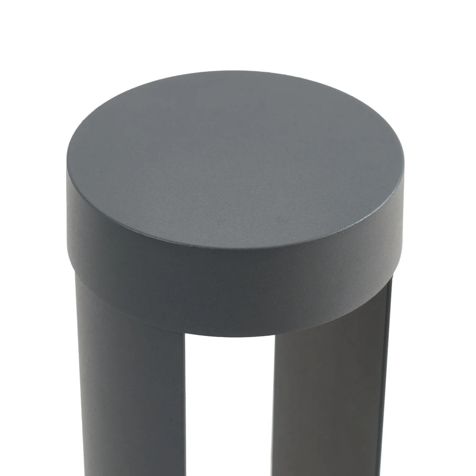 Bolardo luminoso LED Lindby Soriq, antracita, altura 75 cm, IP54