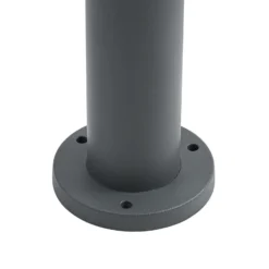 Bolardo luminoso LED Liravel de Lindby, altura 115 cm, antracita, IP65