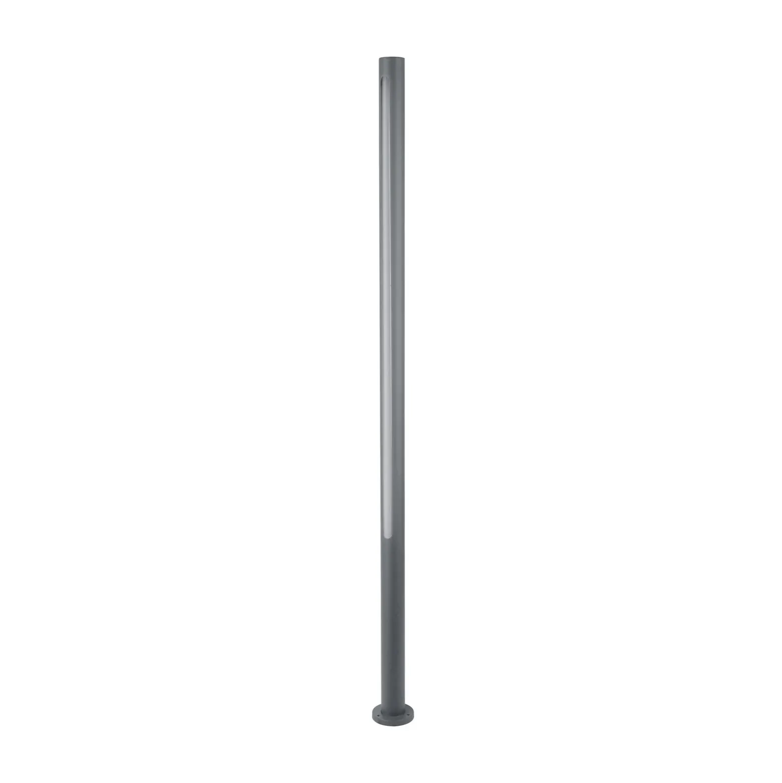 Bolardo luminoso LED Liravel de Lindby, altura 115 cm, antracita, IP65