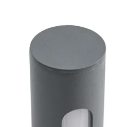 Bolardo luminoso LED Liravel de Lindby, altura 115 cm, antracita, IP65