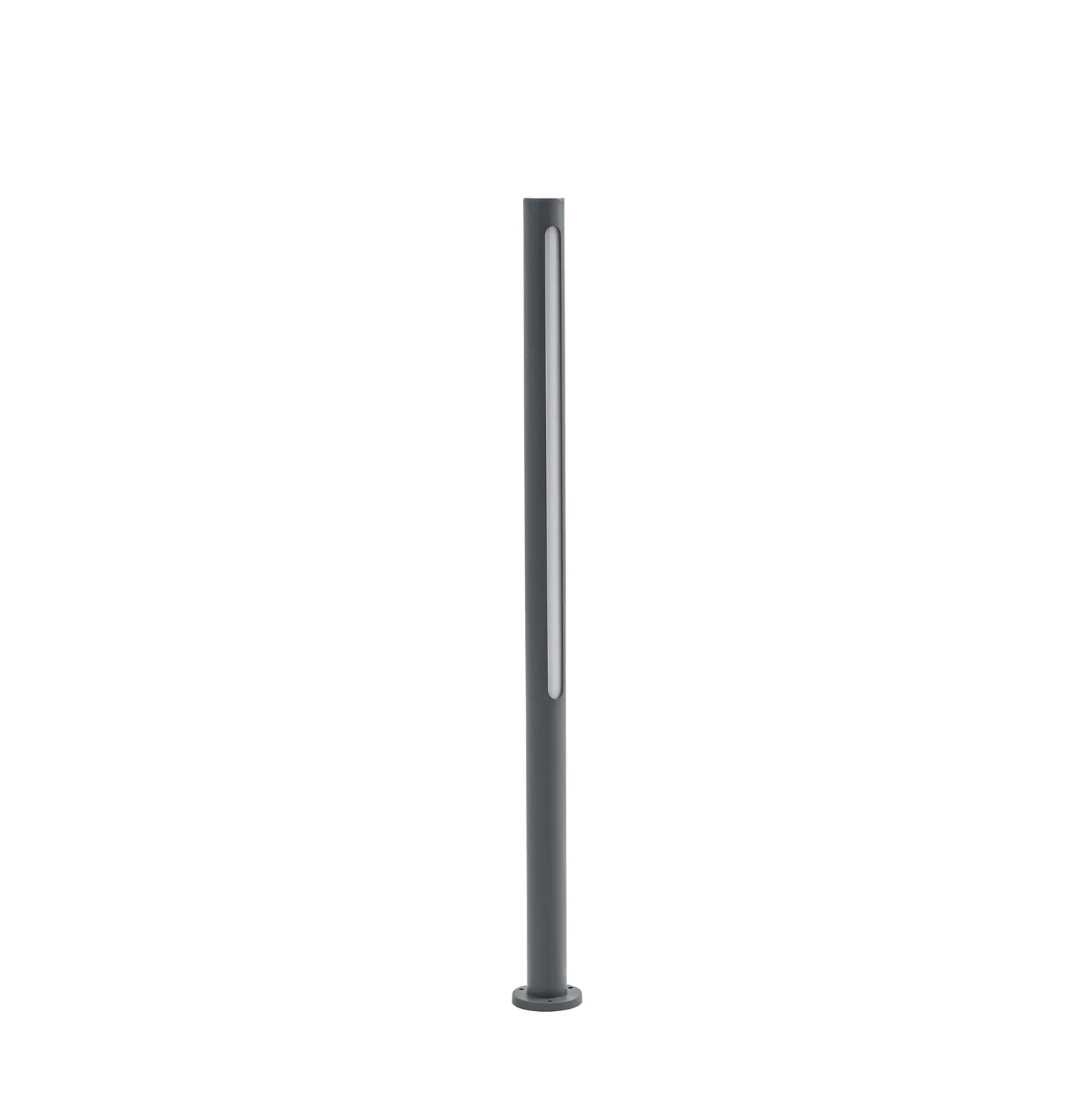Bolardo luminoso LED Liravel de Lindby, altura 90 cm, antracita, IP65