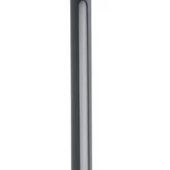 Bolardo luminoso LED Liravel de Lindby, altura 90 cm, antracita, IP65