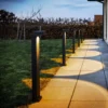 Bolardo luminoso LED LOOM DESIGN Arn, acero Corten, altura 70 cm, aluminio