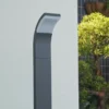 Bolardo luminoso LED Lucande Timm, 60 cm, antracita, metal, IP54