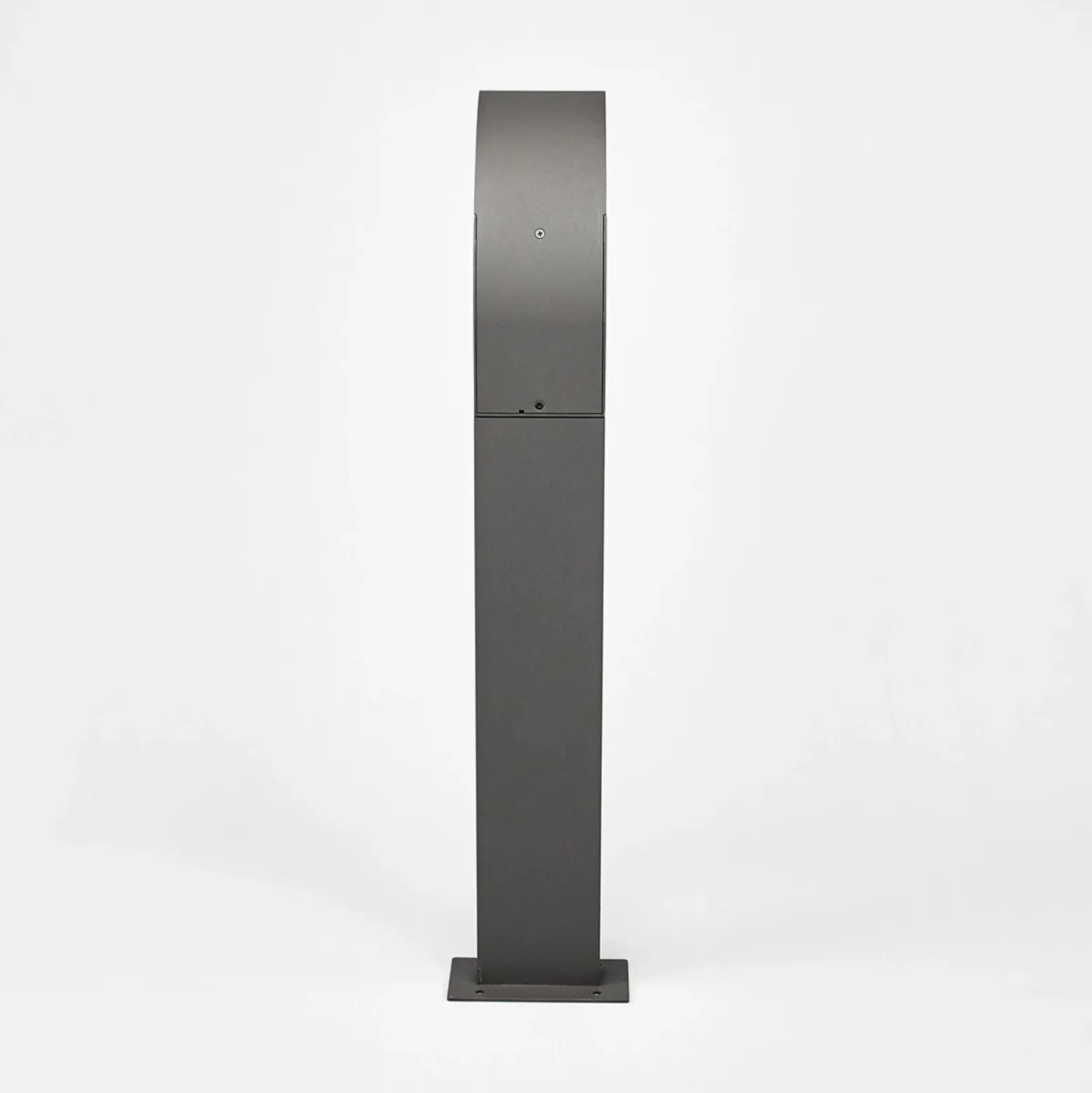 Bolardo luminoso LED Lucande Timm, 60 cm, antracita, metal, IP54