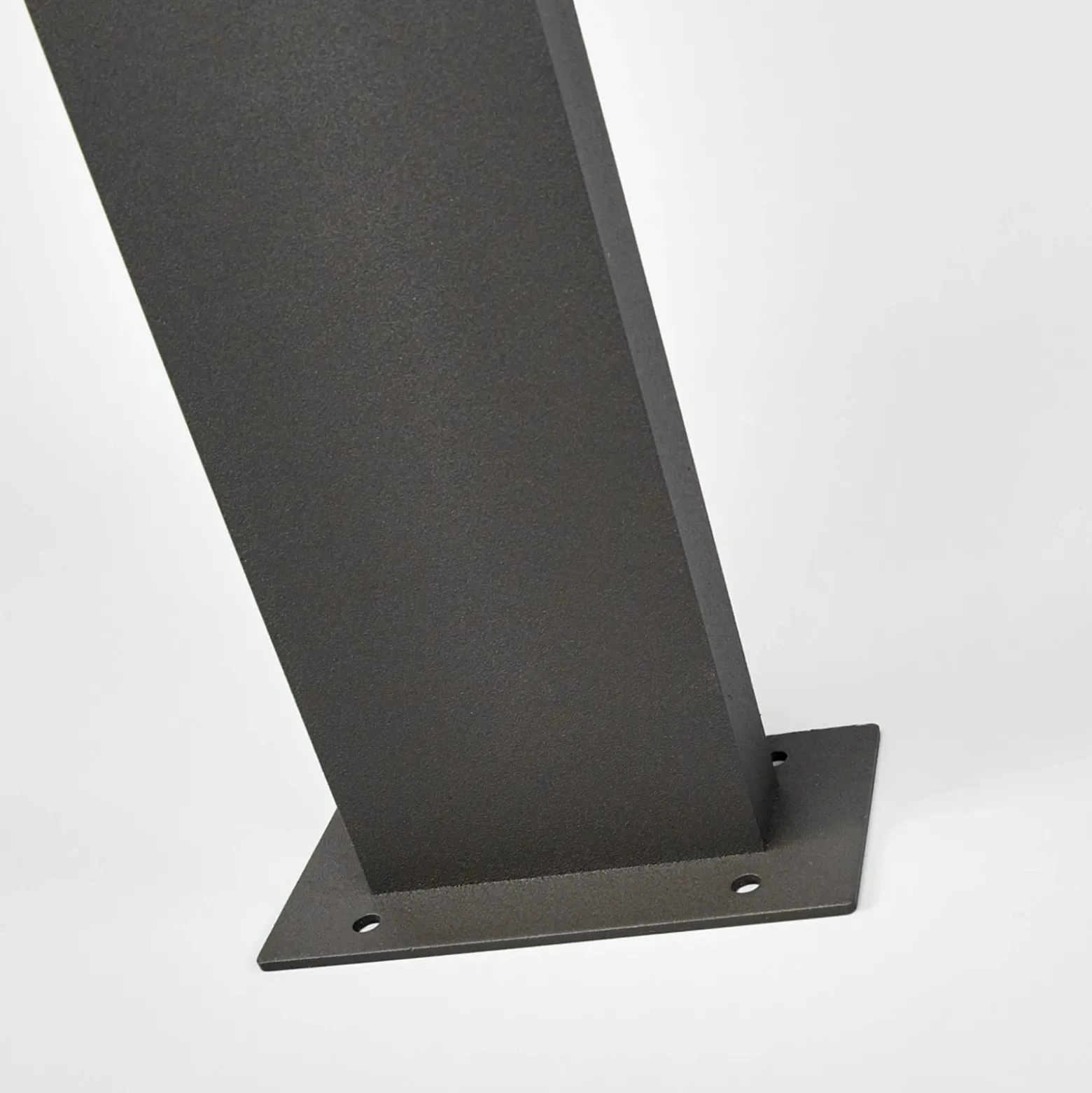 Bolardo luminoso LED Lucande Timm, 60 cm, antracita, metal, IP54