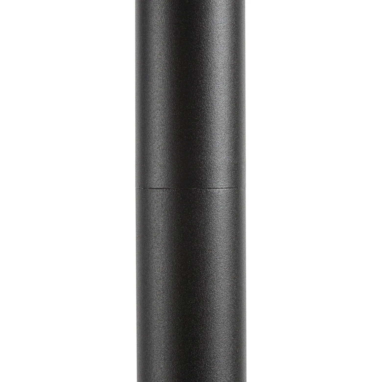 Bolardo luminoso LED Lucande Nirella, 60 cm, negro, CCT, con sensor