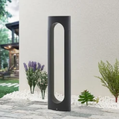 Bolardo luminoso LED Lucande Fenti, 65 cm
