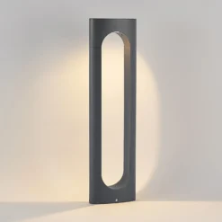 Bolardo luminoso LED Lucande Fenti, 65 cm