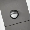 Bolardo luminoso LED Lucande Timm, sensor, 60 cm, antracita, IP54
