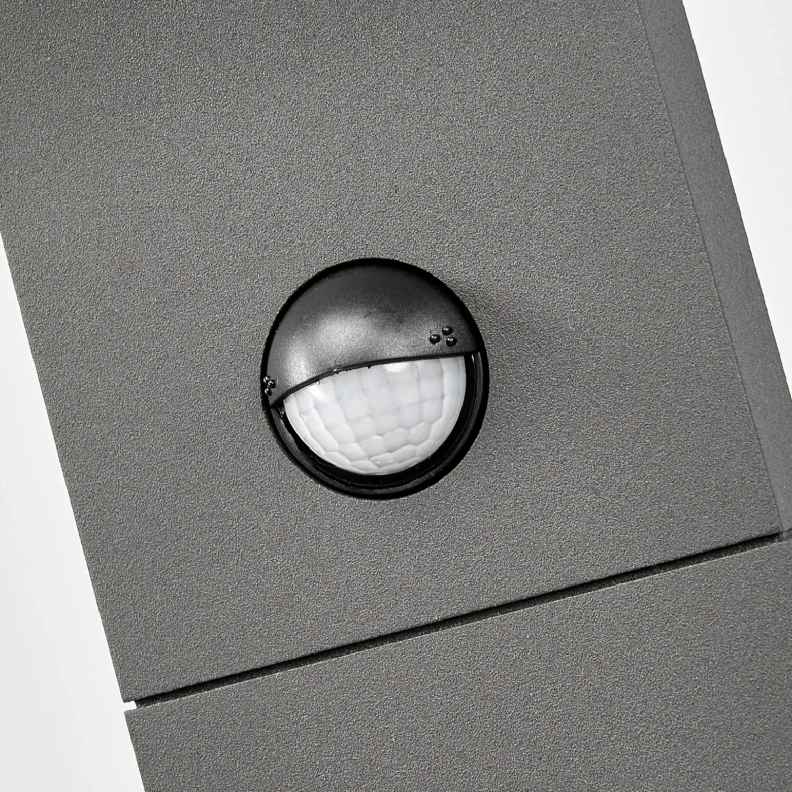 Bolardo luminoso LED Lucande Timm, sensor, 60 cm, antracita, IP54