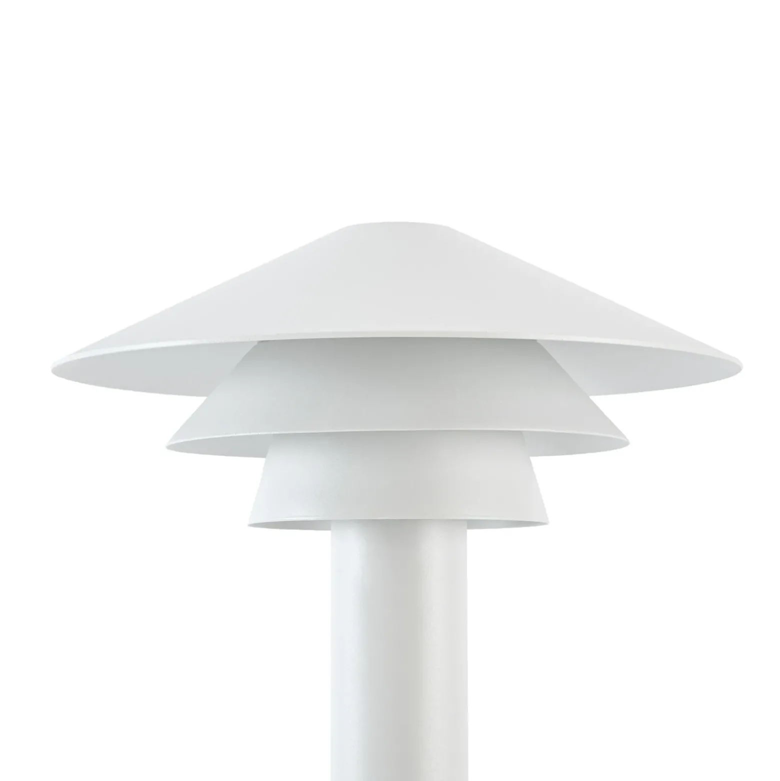 Bolardo luminoso LED Lucande Montaro, 110 cm, blanca, IP54