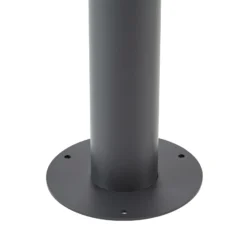 Bolardo luminoso LED Lucande Montaro, 110 cm, antracita, con sensor