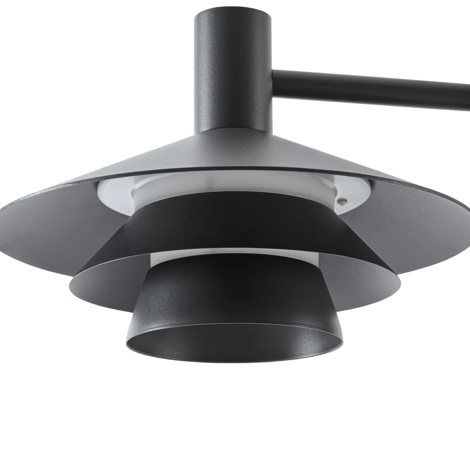Bolardo luminoso LED Lucande Montaro, 100 cm, antracita, con sensor