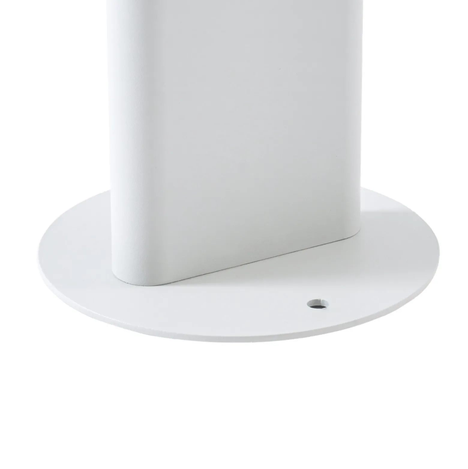 Bolardo luminoso LED Lucande Velira, gris claro, 77 cm, 1 luz, IP44