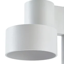 Bolardo luminoso LED Lucande Elune, gris claro, IP44, altura 77 cm