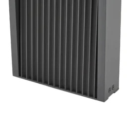 Bolardo luminoso LED Lucande Tavion, 80 cm, antracita, IP65