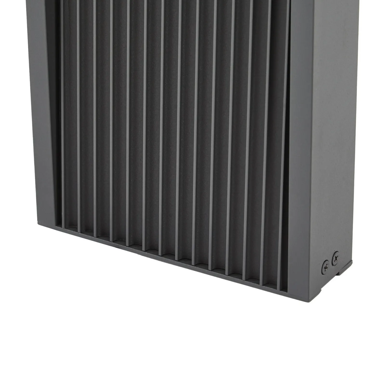 Bolardo luminoso LED Lucande Tavion, 80 cm, antracita, IP65