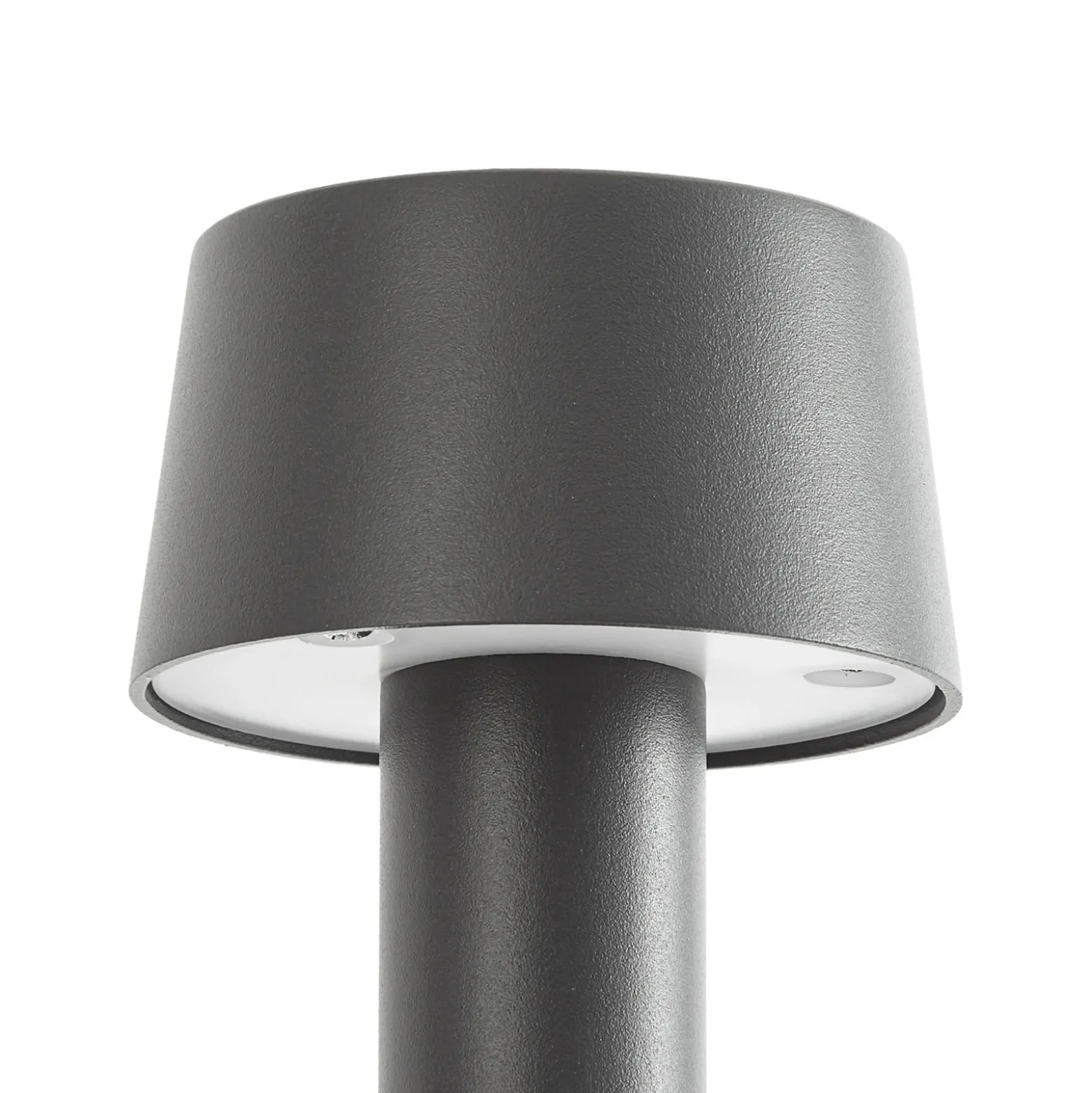 Bolardo luminoso LED Lucande Tareko, 90 cm, antracita, IP65