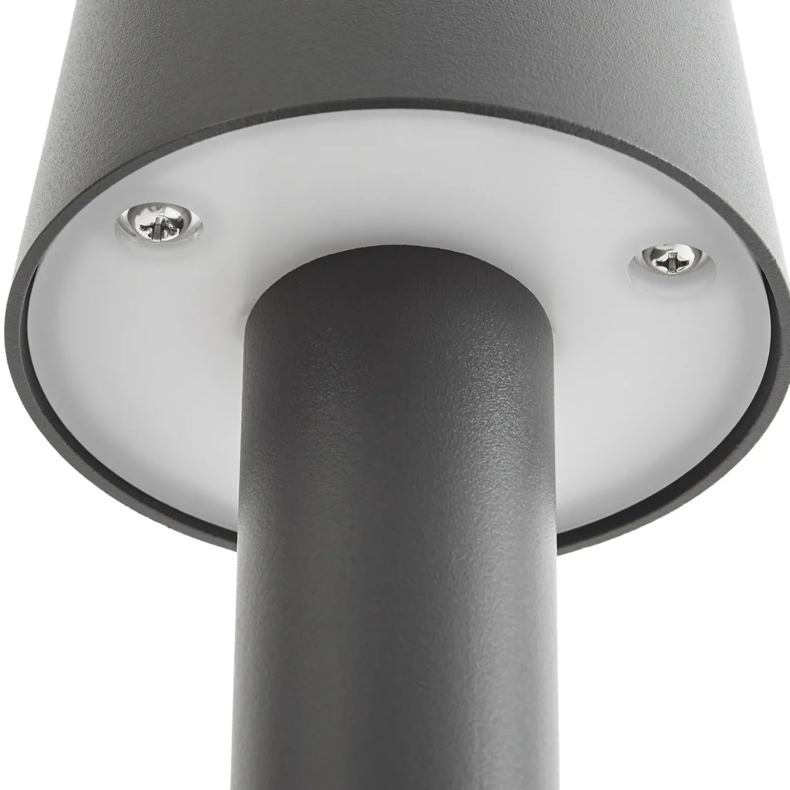 Bolardo luminoso LED Lucande Tareko, 90 cm, antracita, IP65