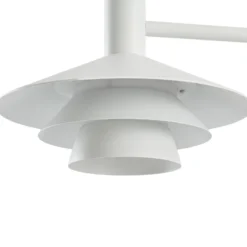 Bolardo luminoso LED Lucande Montaro, 100 cm, blanca