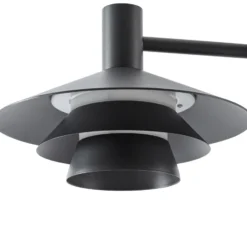 Bolardo luminoso LED Lucande Montaro, 100 cm, antracita
