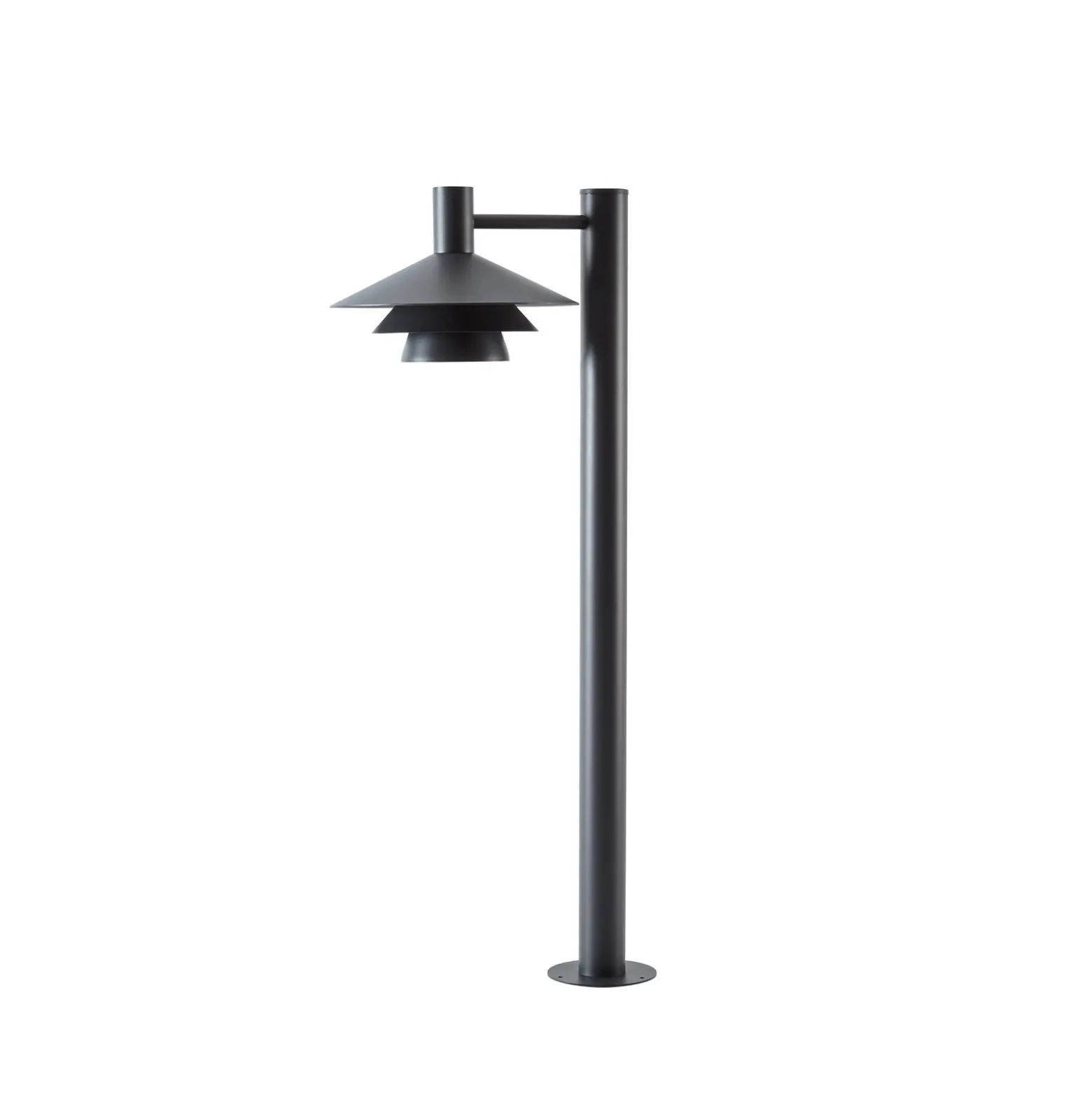 Bolardo luminoso LED Lucande Montaro, 100 cm, antracita