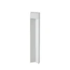 Bolardo luminoso LED Lucande Kaholo, gris claro, 90 cm, IP44